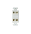 ONQ F9005WH DUAL SPEAKER STRAP WHITE