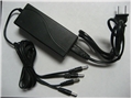 GSI GS-12VDC3A4 12 VOLT SPACE SAVING PS W/ 4 OUTLETS 3 AMPS