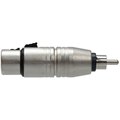 HOSA GXR-134 ADAPTOR XLR3F TO RCA MALE