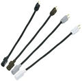 MIDDLE IEC24X4 IEC POWER CORD 24" LENGTH 4 PIECES