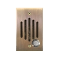 CHANNEL VISION IU6222 BRASS COMPAT DOOR PLATES W/CLR CAMER