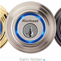KWIKSET KEVO-15 BLUETOOTH DEADBOLT SATIN NICKEL
