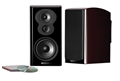POLK LSIM703 BOOKSHELF SPEAKER MIDNIGHT MAHOGANY