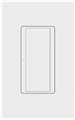 UNIVERSAL MRFAS6AMURCWH WALL BOX SWITCH WHITE 418MHZ