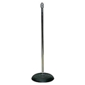 SHURE MS-10C CHROME FLOOR MIC STAND ADJUSTS FROM 35"-64"