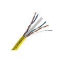 Wirepath Cat6 550MHz UnshRiser Wire 1000ft NestinBox (Yel)