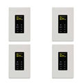 NUVO NV-E6GCP-DC-4PK 1" OLED CONTROL PAD DECORY STYL 4PK