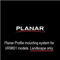 Planar Profile Mounting System UR9851 Models (Landscape Only)