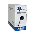 VERTICAL CABLE RG6QBK RG6 QUAD SHIELD 1000' PULL BOX BLACK 3G