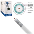 VERTICAL CABLE RG6QWH RG6 QUAD SHIELD 1000' PULL BOX WHITE 3G