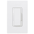 LUTRON RRD-6CL-WH CFL LED DIM NO NEUTRAL REQ. WHITE