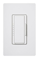 LUTRON RRD-F6AN-DV-WH 3 WIRE FLUORESCENT OR LED DIMMER WH