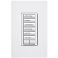 LUTRON RRD-H6BRL-WH 450W SEE TOUCH HYBRID KEYPAD WHITE