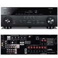 YAMAHA RX-A750BL AVENTAGE A/V RECEIVER 7CH 90W