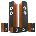 JAMO S526HCSBA 5.0 HOME CINEMA SPEAKER SYSTEM BLACK ASH