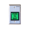 SECO-LARM SD-7202GC-PTQ 2" PUSH TO EXIT BUTTON GREEN