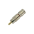 HOLLAND SLC6RCAG  COMPRESSION RG6 CONNECTOR-GOLD