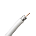 Wirepath RG6 CCS Coaxial Cable Plenum - 500 ft. Spool (White)