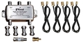 PIXEL SR-4 AMPLIFIED 4-WAY SPLITTER KIT