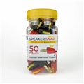 Speaker Snap Banana Plugs Red & Black 25-Pair 50-Pieces
