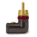PLANET WAVES STRTRCAP5 5 PACK OF RIGHT ANGLE RCA CONNECTORS