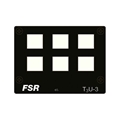 FSR T3U-3-6S PLATE FOR 6 KEYSTONE CONNECTORS