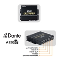 3G POE 4K TRANSMITTER DANTE AES67 UP TO 8CH IN/OUT