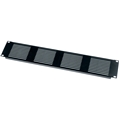 MIDDLE VTP1 1SPACE 1-3/4" SLOTTED VENT PANEL-BLK