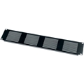 MIDDLE VTP2 1SPACE 3-1/2" SLOTTED VENT PANEL-BLK