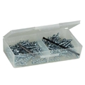 DOTTIE WDOGW 100 WHITE SCREWS W/ #2 PHILLIPS & 3/16 CARBIDE