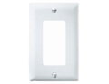 ONQ WP1205WH SINGL GANG DECORA WALL PLATE WHITE