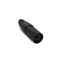 Wirepath 3-Pin XLR Connectors  w/Gold Plated Contacts -Male