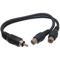 HOSA YRA-104 Y-CABLE RCA M TO DUAL RCAF