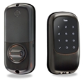 YALE BRONZE TOUCHSCREEN LOCK ZWAVE 25 USERS KEY FREE
