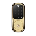 BRASS TOUCHSCREEN LOCK CONNECTED BY AUGUST