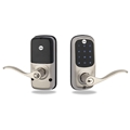 YALE S NICKEL LEVER TOUCHSCRN LOCK ZWAVE 25 USERS KEYED DB
