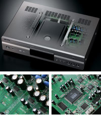DVD-S2700 Interior View and Boards