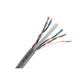 Wirepath Cat6 550MHz UnshRiser Wire 1000ft NestinBox (Gry)